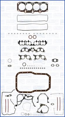 Ajusa 50126400 - Комплект прокладок, двигун autocars.com.ua