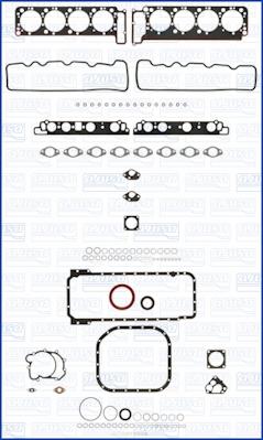 Ajusa 50143800 - Комплект прокладок, двигун autocars.com.ua