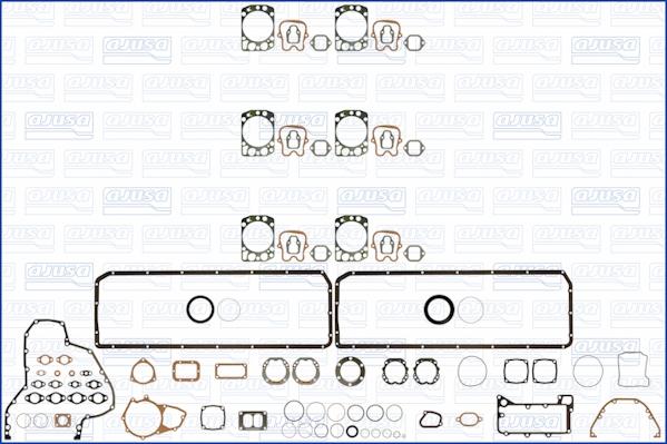 Ajusa 50209800 - Комплект прокладок, двигун autocars.com.ua