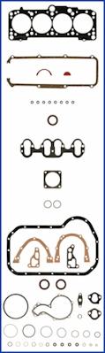 Ajusa 50325900 - Комплект прокладок, двигун autocars.com.ua