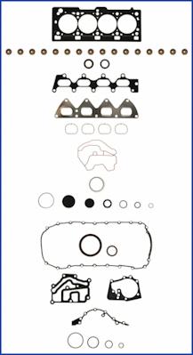 Ajusa 50327200 - Комплект прокладок, двигун autocars.com.ua