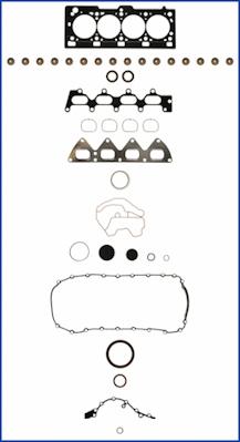 Ajusa 50327300 - Комплект прокладок, двигун autocars.com.ua