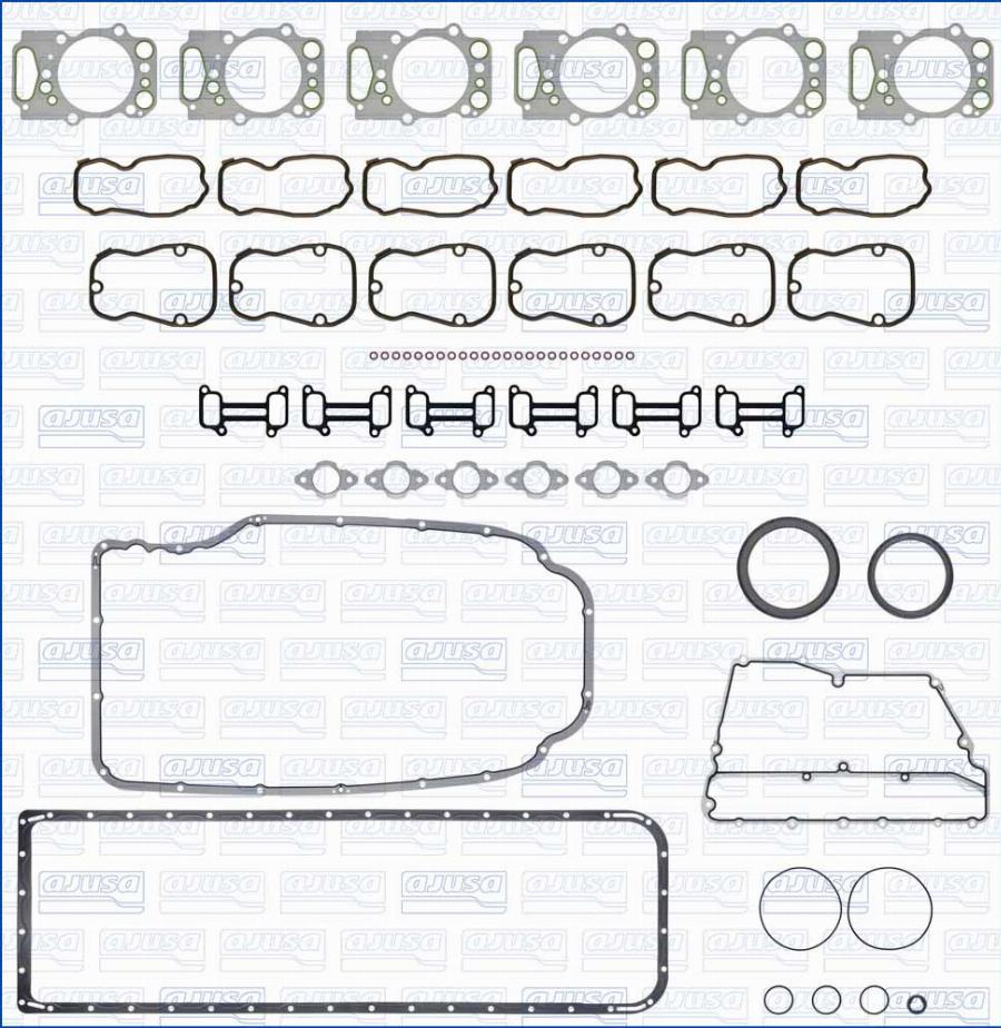 Ajusa 50370100 - Комплект прокладок, двигун autocars.com.ua