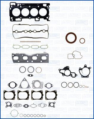 Ajusa 50433800 - Комплект прокладок, двигун autocars.com.ua