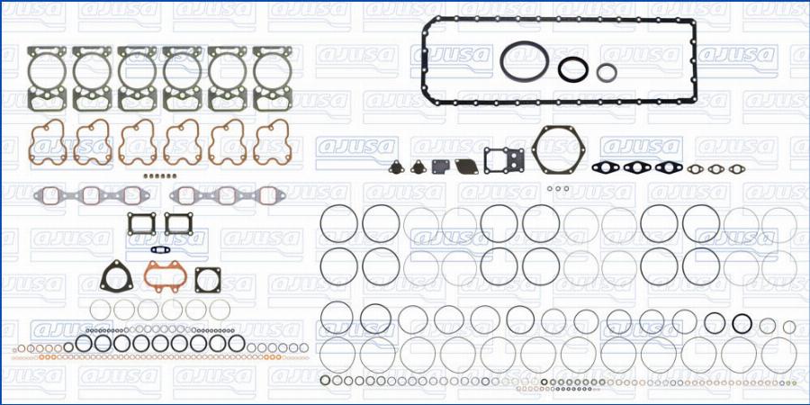 Ajusa 50443800 - Комплект прокладок, двигун autocars.com.ua