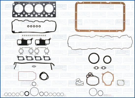 Ajusa 50447200 - Комплект прокладок, двигун autocars.com.ua