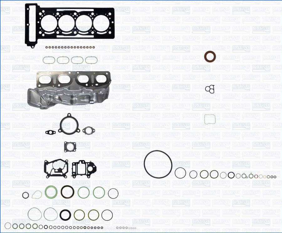 Ajusa 50456900 - Комплект прокладок, двигун autocars.com.ua