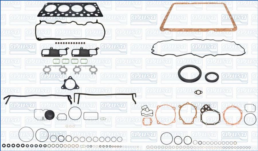 Ajusa 50458900 - Комплект прокладок, двигун autocars.com.ua