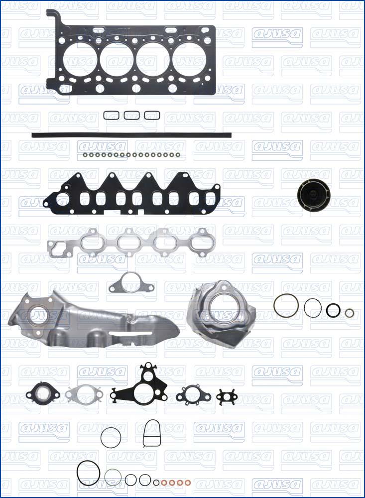 Ajusa 50464700 - Комплект прокладок, двигун autocars.com.ua