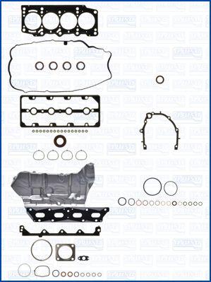 Ajusa 50465800 - Комплект прокладок, двигун autocars.com.ua