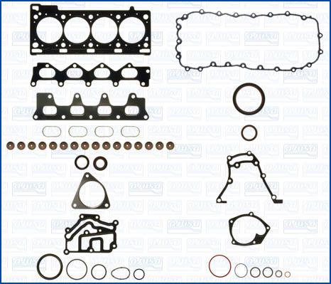 Ajusa 50466600 - Комплект прокладок, двигун autocars.com.ua