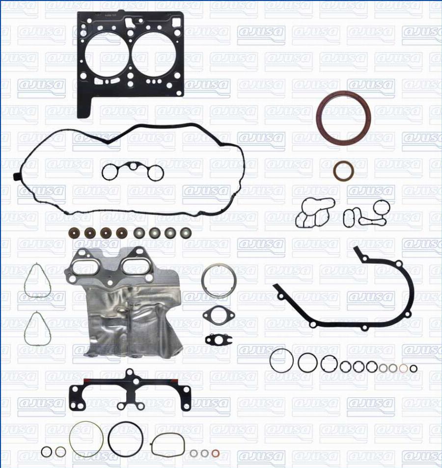 Ajusa 50467500 - Комплект прокладок, двигатель avtokuzovplus.com.ua