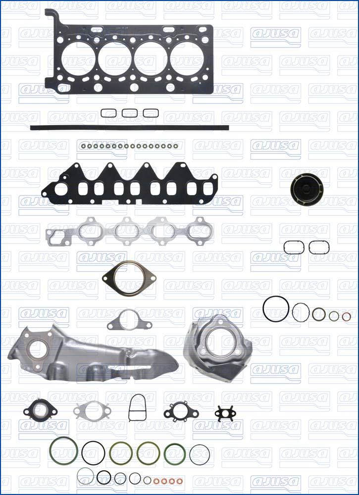 Ajusa 50468800 - Комплект прокладок, двигун autocars.com.ua