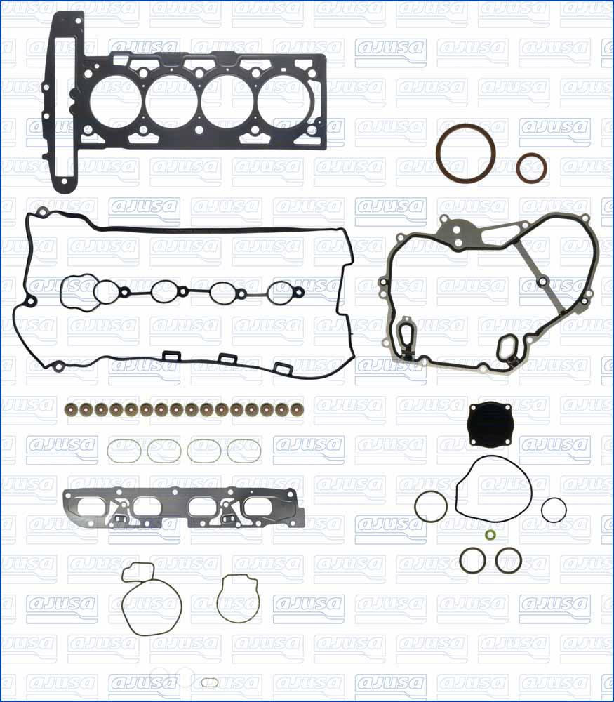 Ajusa 50469500 - Комплект прокладок, двигун autocars.com.ua