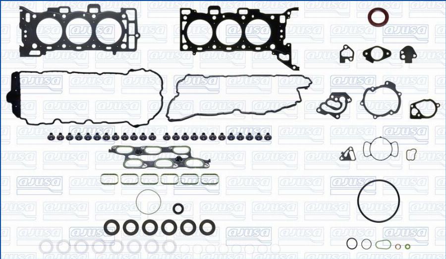 Ajusa 50474700 - Комплект прокладок, двигун autocars.com.ua