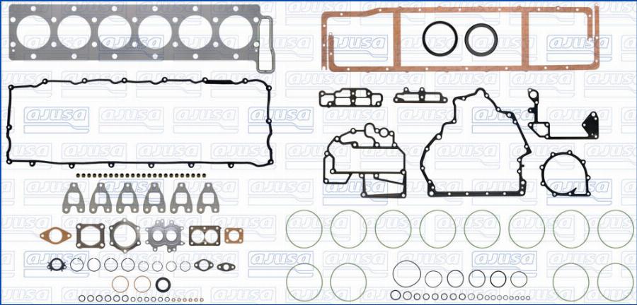 Ajusa 50483300 - Комплект прокладок, двигун autocars.com.ua