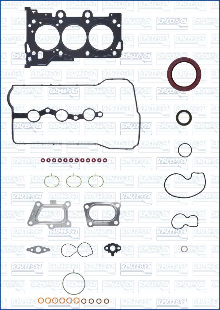 Ajusa 50484700 - Комплект прокладок, двигун autocars.com.ua