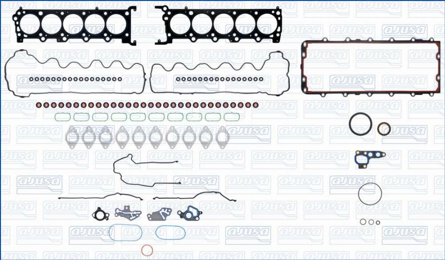 Ajusa 50490800 - Комплект прокладок, двигатель avtokuzovplus.com.ua
