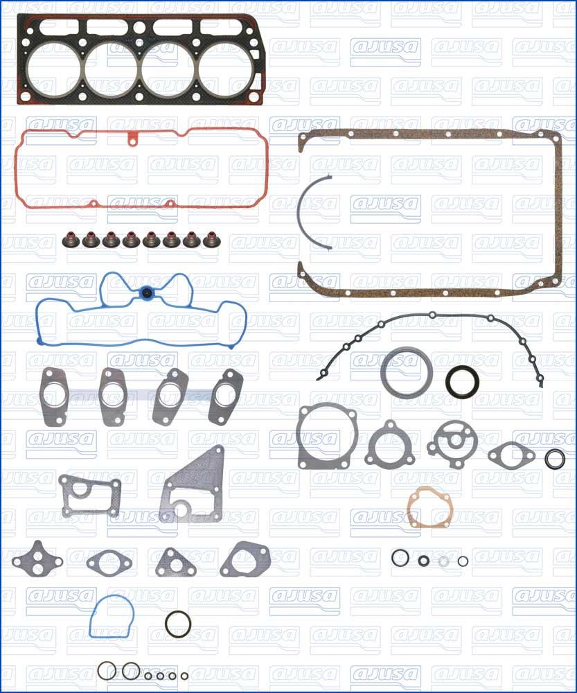 Ajusa 50493300 - Комплект прокладок, двигун autocars.com.ua