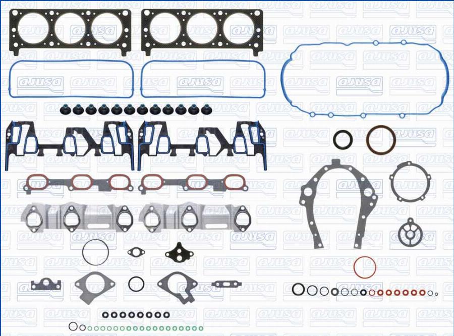 Ajusa 50494700 - Комплект прокладок, двигун autocars.com.ua