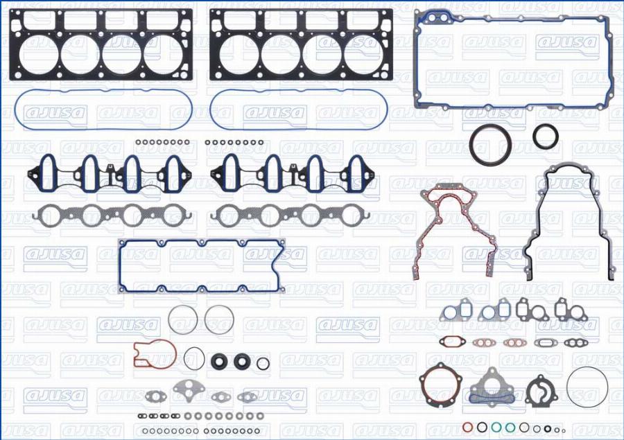 Ajusa 50497800 - Комплект прокладок, двигун autocars.com.ua