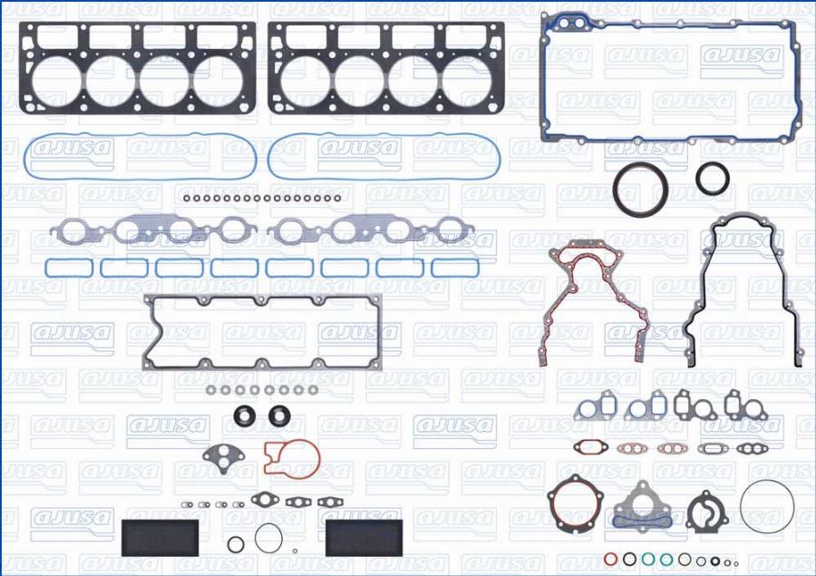 Ajusa 50498100 - Комплект прокладок, двигун autocars.com.ua