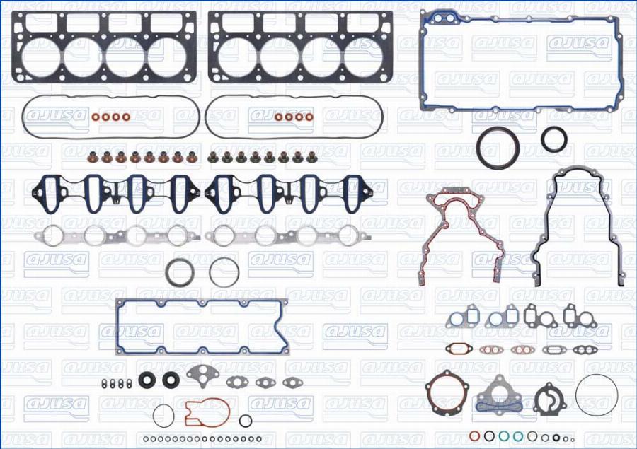 Ajusa 50498300 - Комплект прокладок, двигун autocars.com.ua