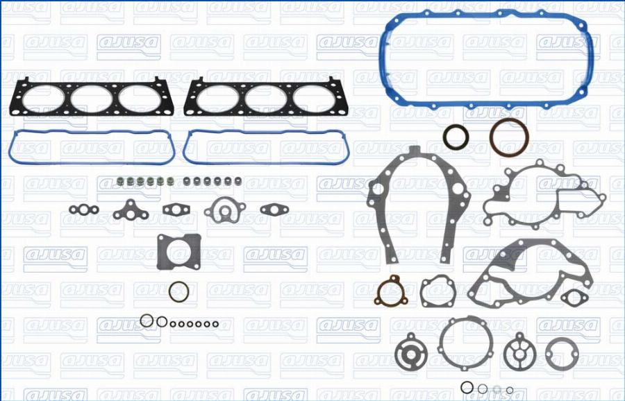 Ajusa 50498800 - Комплект прокладок, двигун autocars.com.ua