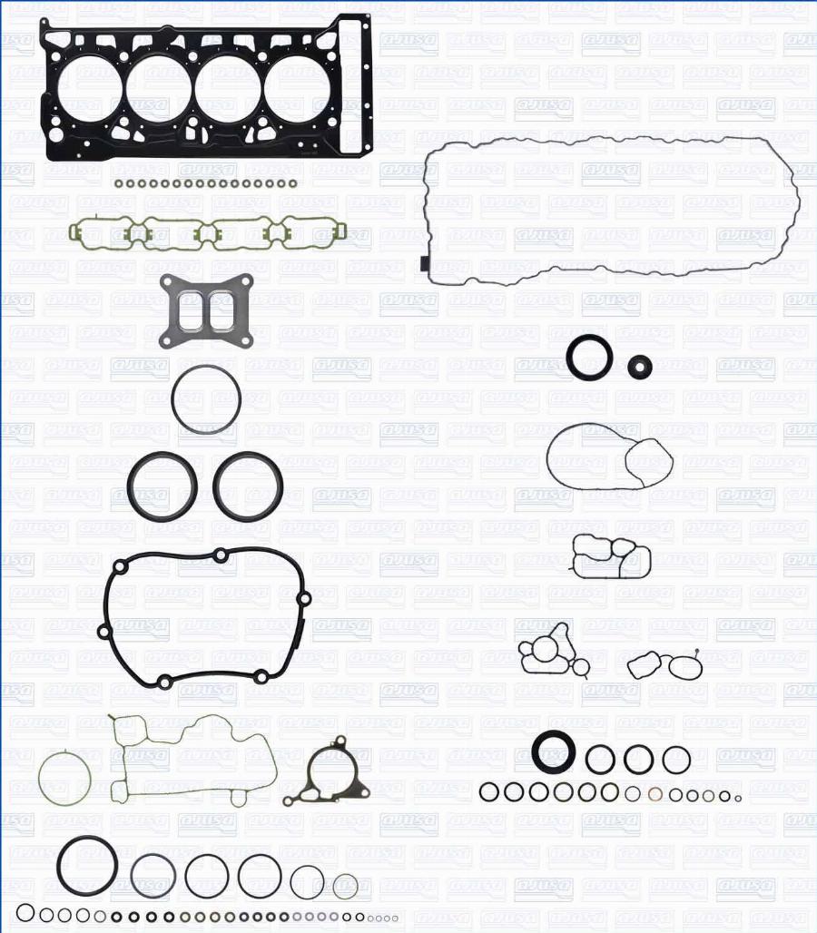 Ajusa 50499900 - Комплект прокладок, двигун autocars.com.ua