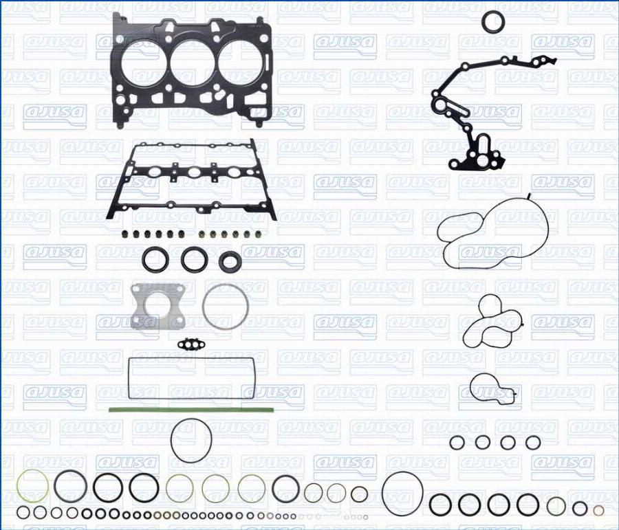 Ajusa 50503400 - Комплект прокладок, двигун autocars.com.ua