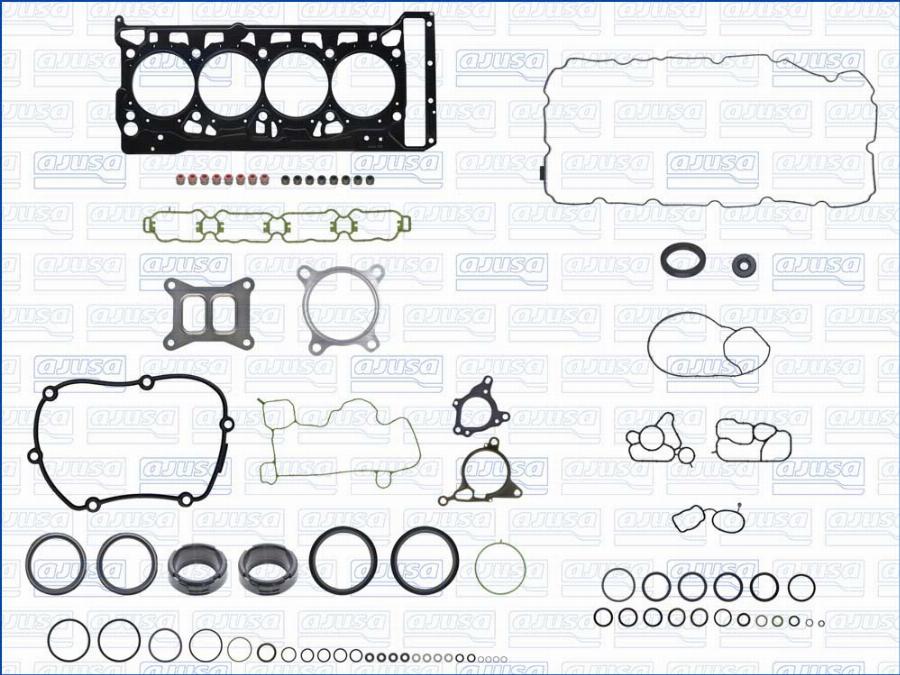 Ajusa 50504400 - Комплект прокладок, двигун autocars.com.ua