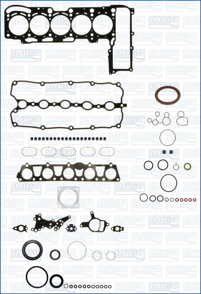 Ajusa 50505900 - Комплект прокладок, двигун autocars.com.ua