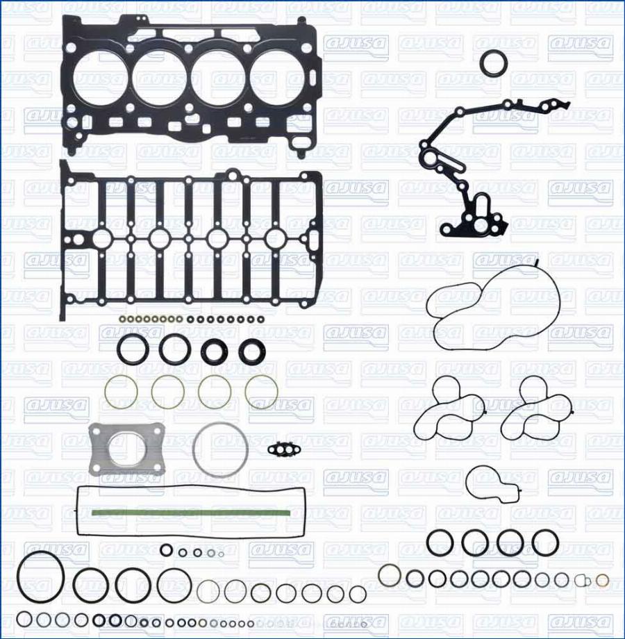 Ajusa 50506800 - Комплект прокладок, двигун autocars.com.ua