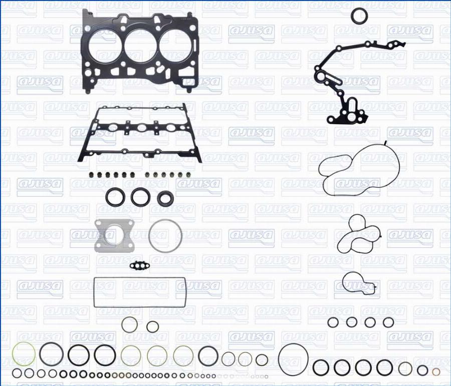 Ajusa 50508900 - Комплект прокладок, двигун autocars.com.ua