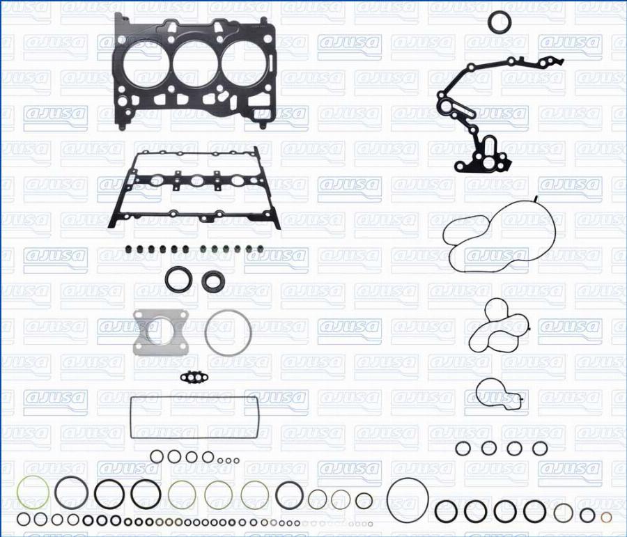 Ajusa 50509000 - Комплект прокладок, двигун autocars.com.ua