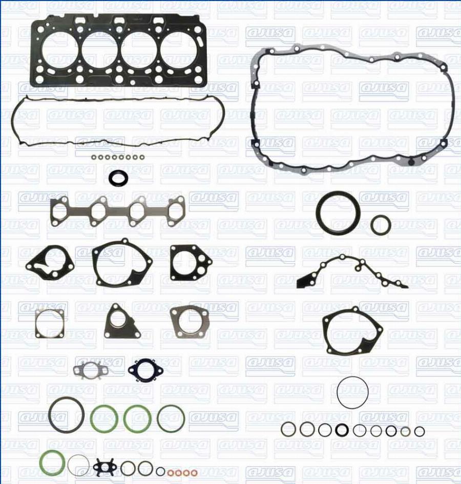 Ajusa 50512500 - Комплект прокладок, двигун autocars.com.ua