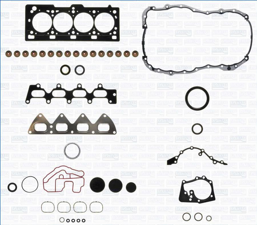 Ajusa 50513800 - Комплект прокладок, двигун autocars.com.ua
