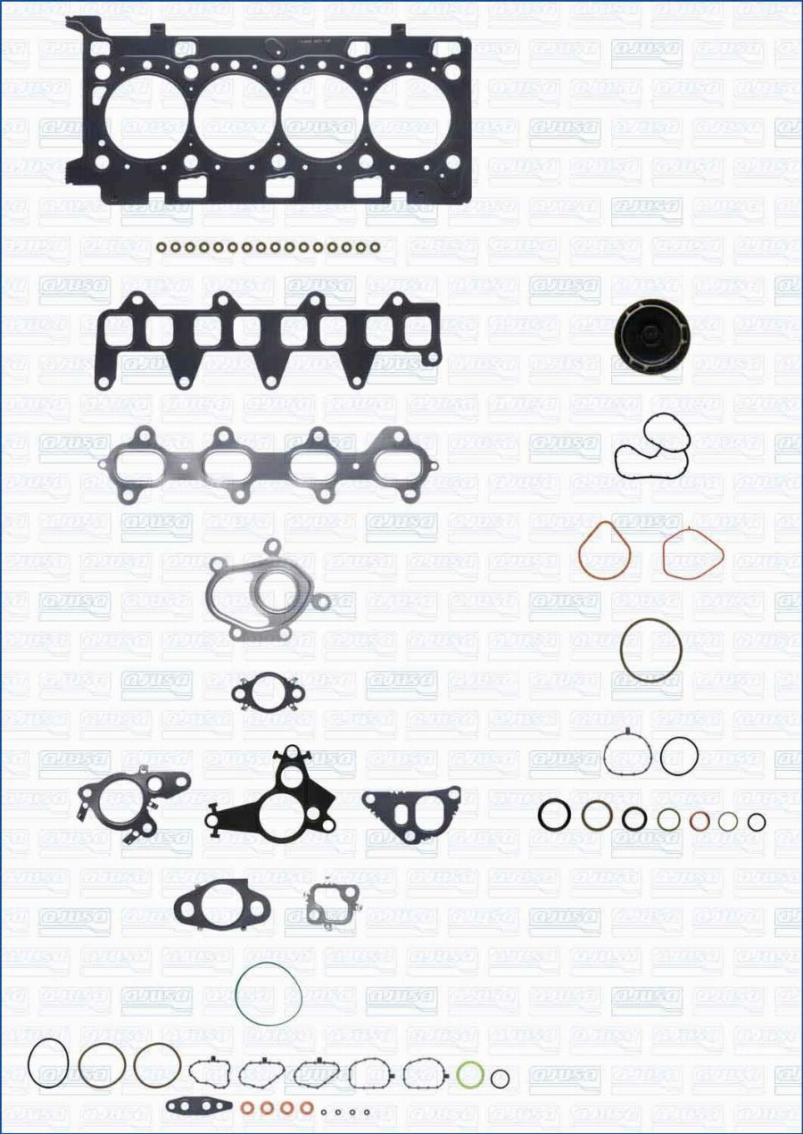 Ajusa 50515500 - Комплект прокладок, двигун autocars.com.ua