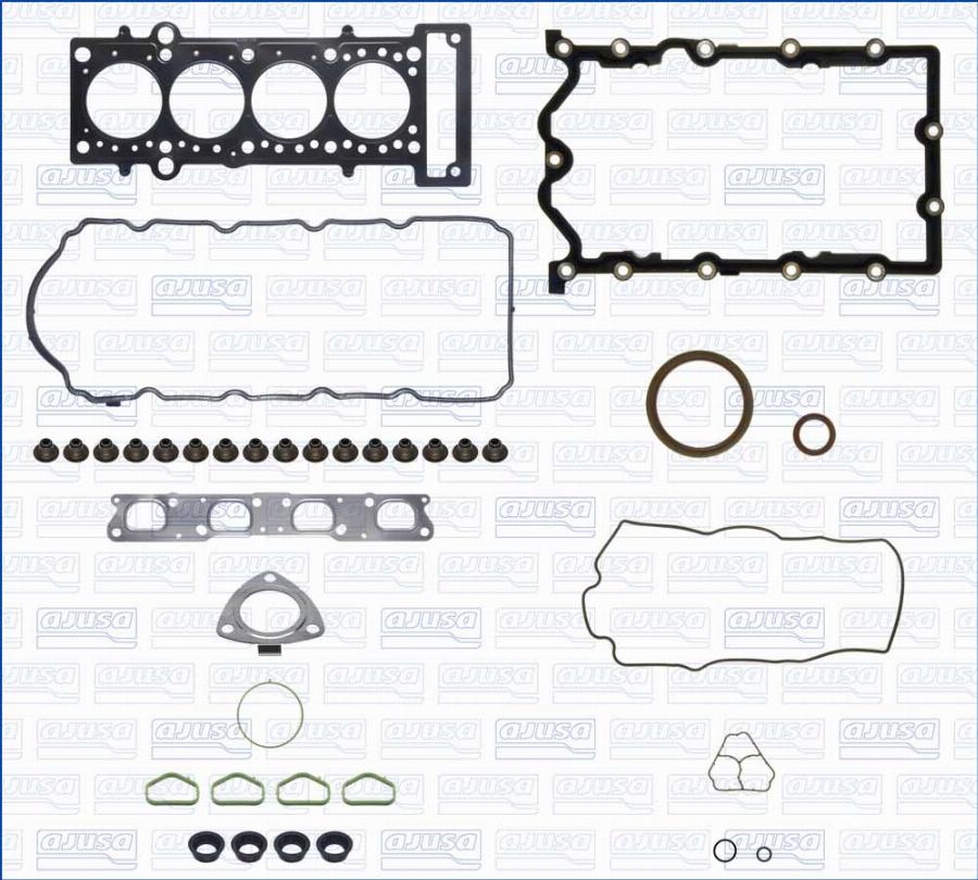 Ajusa 50525300 - Комплект прокладок, двигун autocars.com.ua