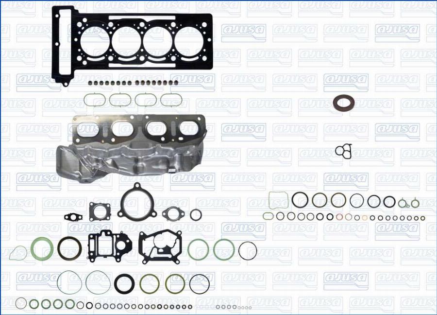 Ajusa 50528400 - Комплект прокладок, двигун autocars.com.ua