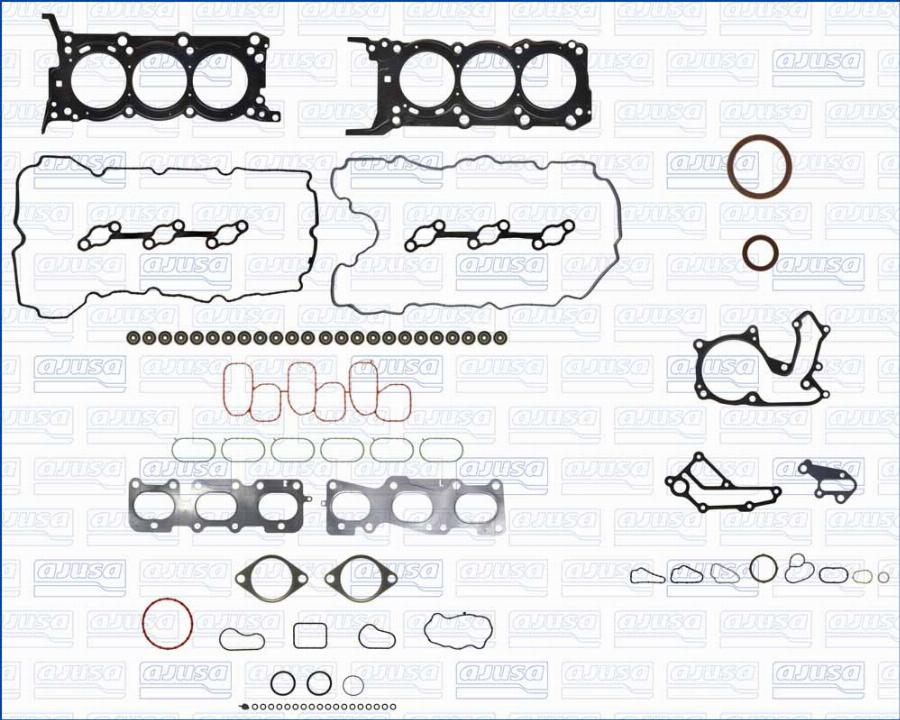 Ajusa 50529400 - Комплект прокладок, двигун autocars.com.ua