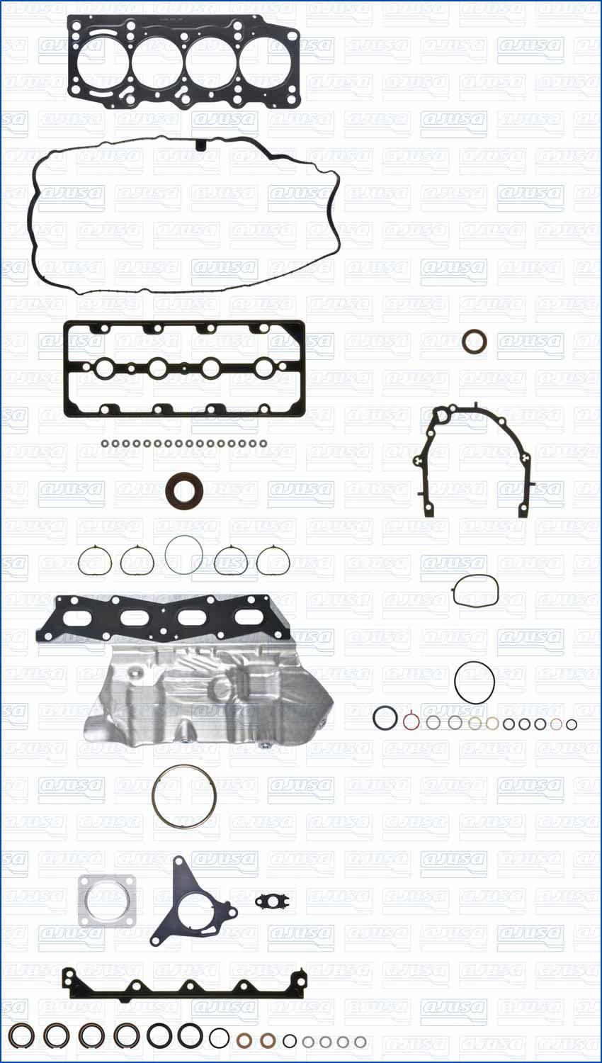Ajusa 50529800 - Комплект прокладок, двигун autocars.com.ua