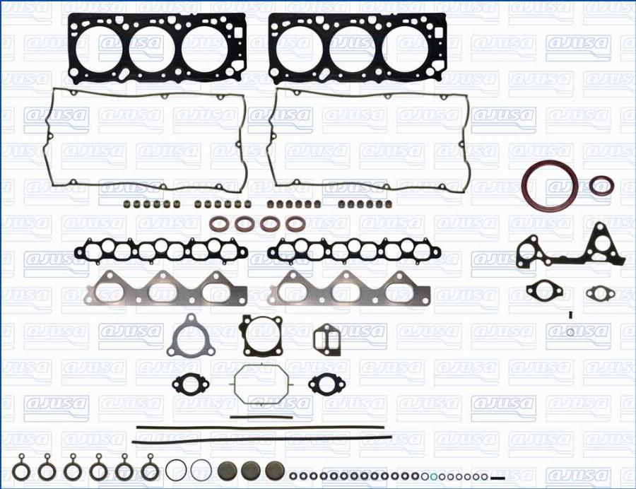 Ajusa 50535500 - Комплект прокладок, двигун autocars.com.ua