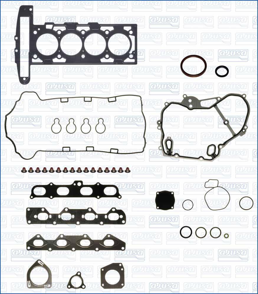 Ajusa 50566800 - Комплект прокладок, двигун autocars.com.ua