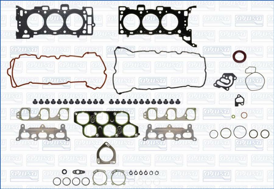 Ajusa 50568300 - Комплект прокладок, двигун autocars.com.ua