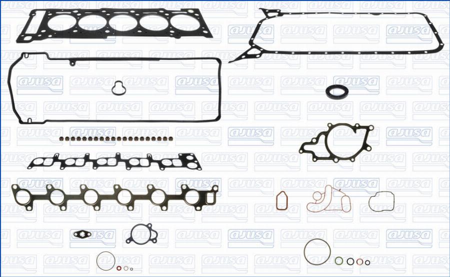 Ajusa 50576600 - Комплект прокладок, двигун autocars.com.ua