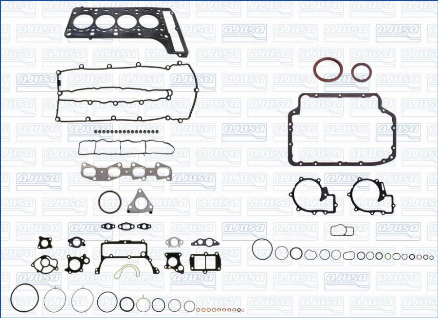 Ajusa 50577000 - Комплект прокладок, двигун autocars.com.ua