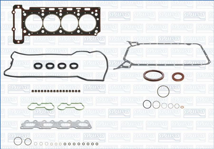 Ajusa 50593000 - Комплект прокладок, двигун autocars.com.ua