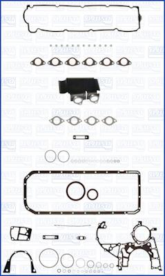 Ajusa 51012200 - Комплект прокладок, двигун autocars.com.ua