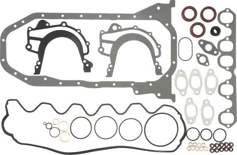 Ajusa 51017000 - Комплект прокладок, двигун autocars.com.ua